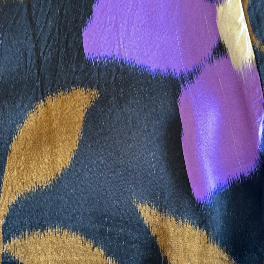 SOLD * VELVET by Graham + Spencer Isa Printed Blouse Size XL - Picture 15 of 16